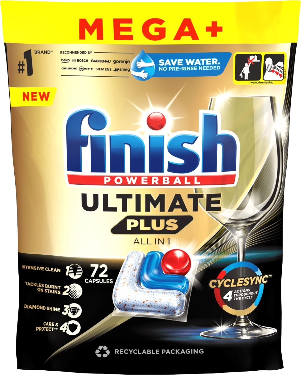 ULTIMATE PLUS ALL IN tablete za mašinsko pranje..., 72 kom