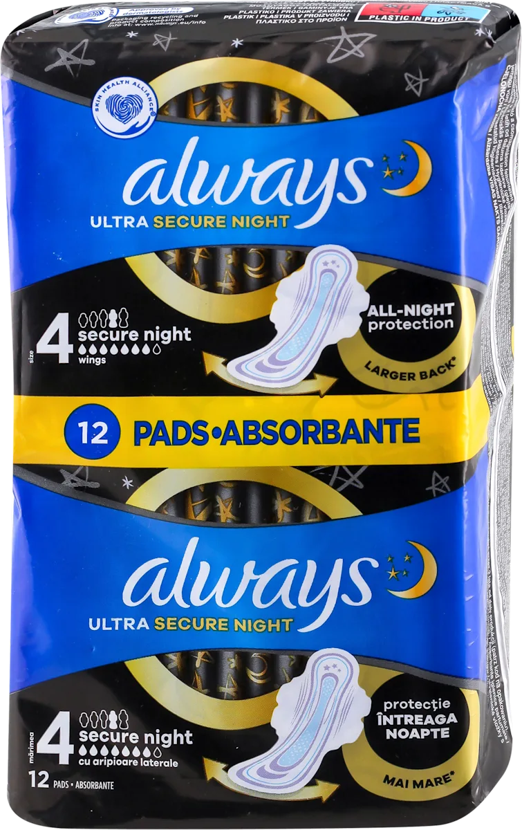 ULTRA 4 secure night, ciklusni ulošci, 12 kom