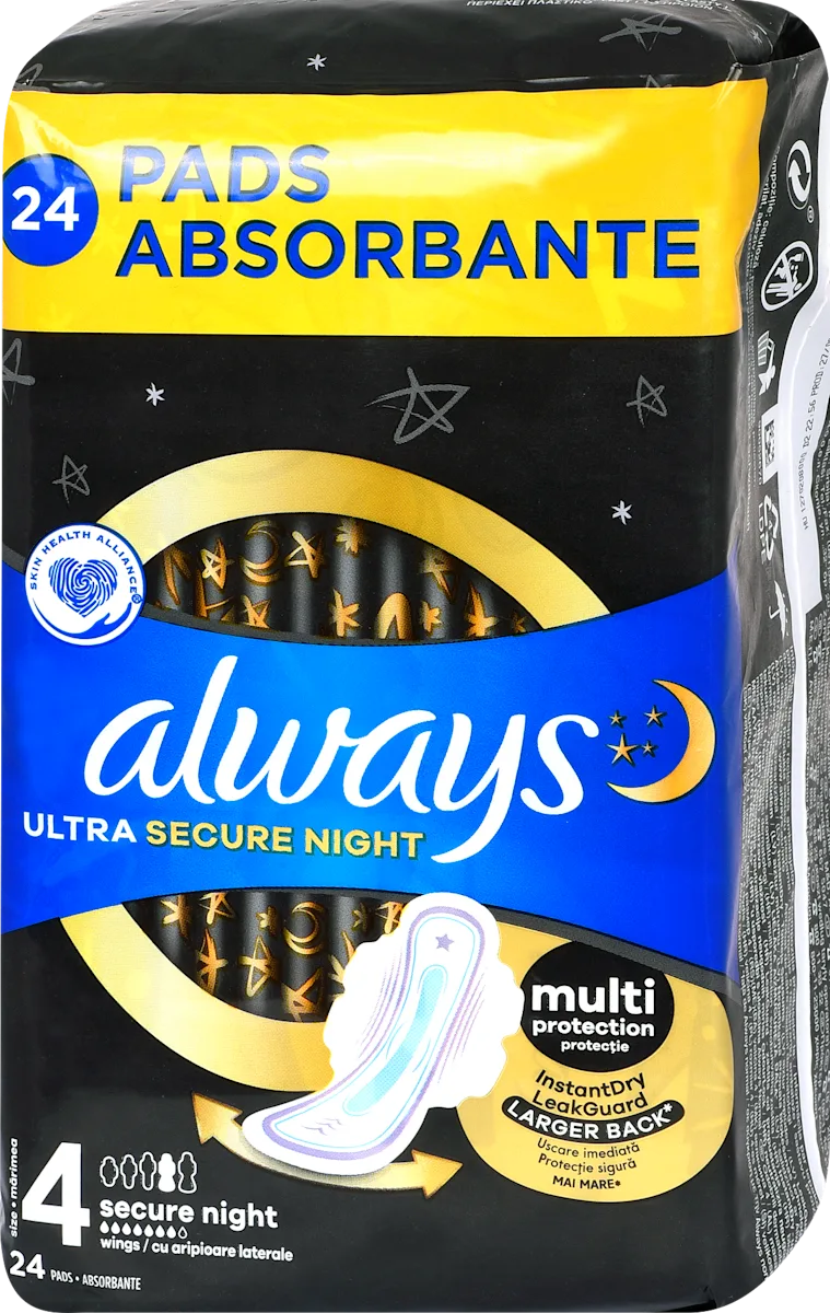 ULTRA 4 secure night, ciklusni ulošci, 24 kom