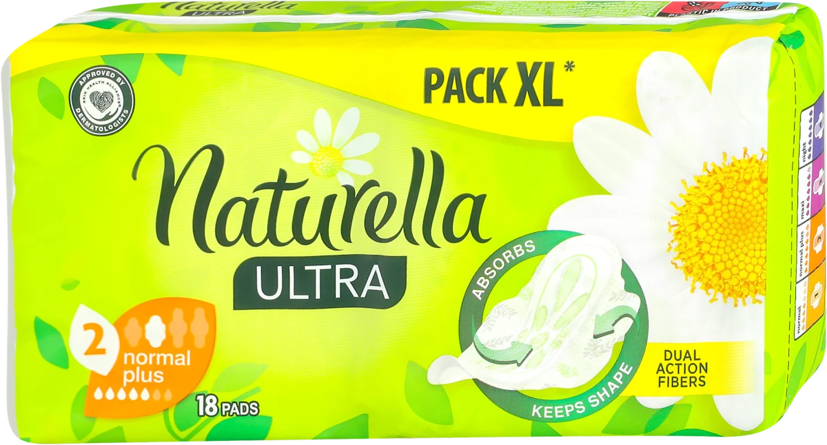 ULTRA, ciklusni ulošci, NORMAL PLUS, 18 kom