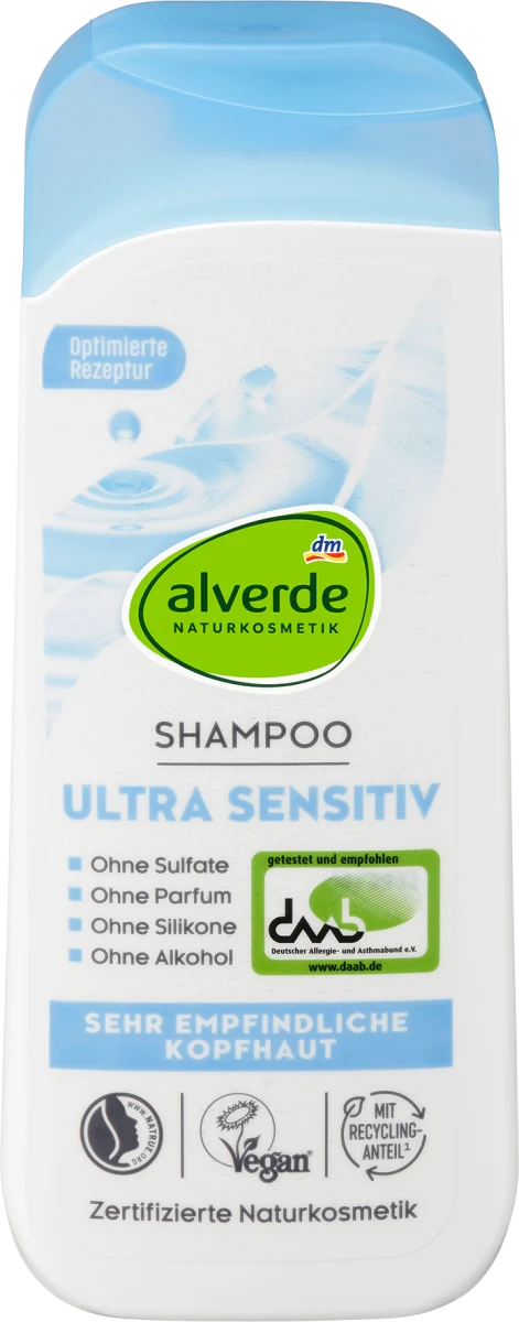 ULTRA SENSITIV šampon za osetljivu kožu glave, 200 ml