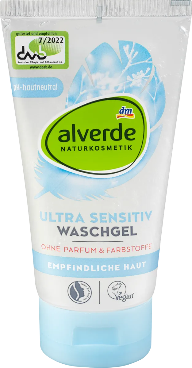 ULTRA SENSITIV gel za umivanje, 150 ml