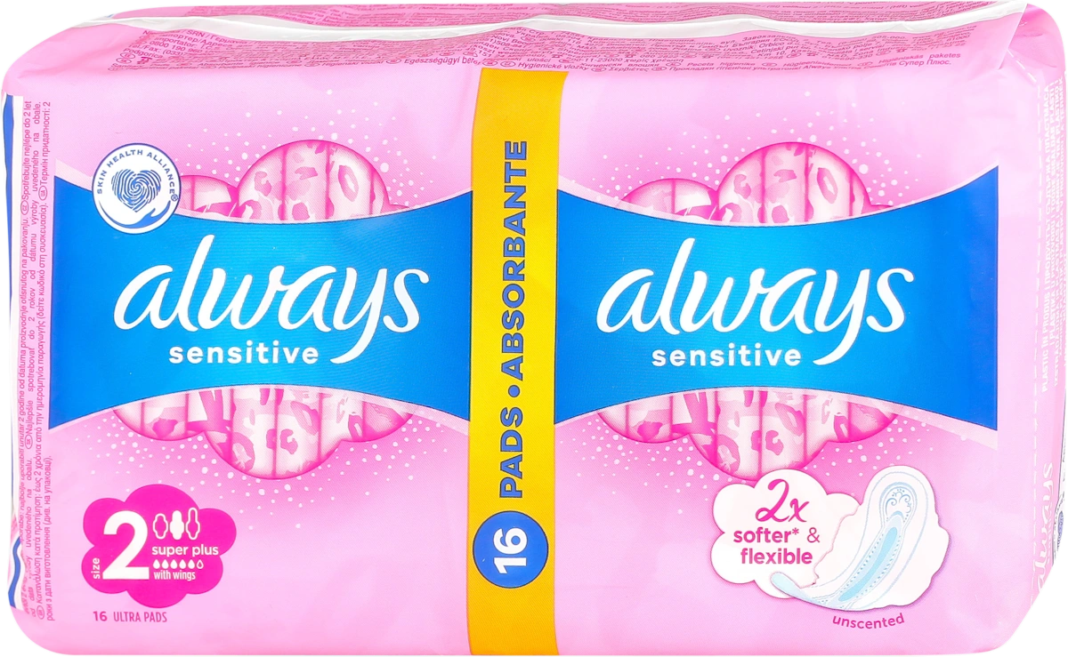 Ultra sensitive 2 super plus, ciklusni ulošci, 16 kom