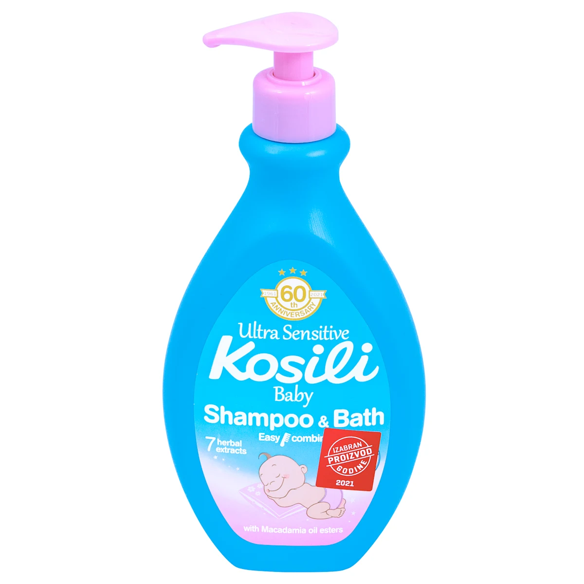 Ultra Sensitive šampon i kupka za bebe sa..., 400 ml