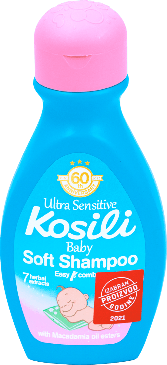Ultra Sensitive šampon za bebe - plavi, 200 ml