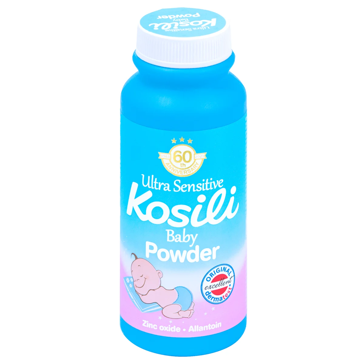 Ultra Sensitive Baby puder  - plavi, 100 g