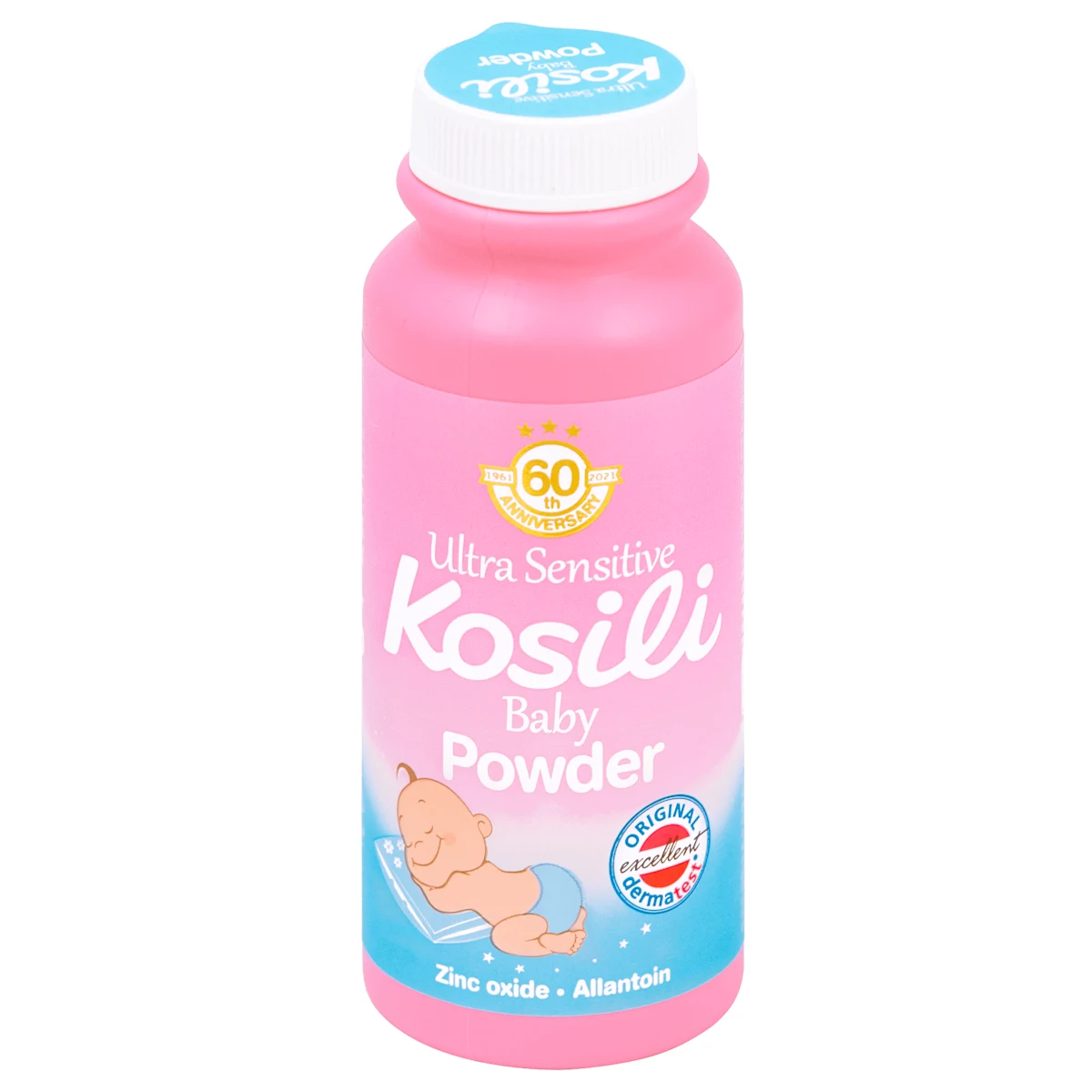 Ultra Sensitive Baby puder- roze, 100 g