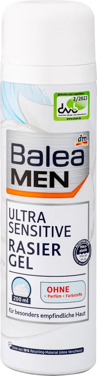Ultra Sensitive gel za brijanje, 200 ml