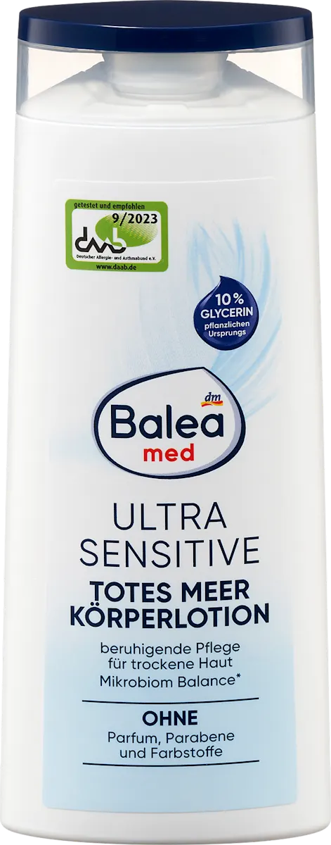 ULTRA SENSITIVE losion za telo - mrtvo more, 300 ml