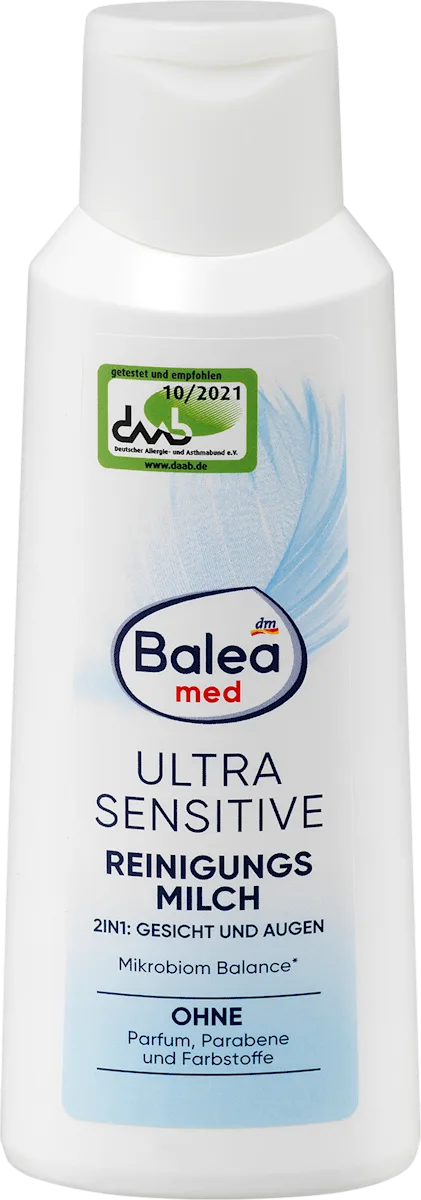 ULTRA SENSITIVE mleko za čišćenje lica, 200 ml