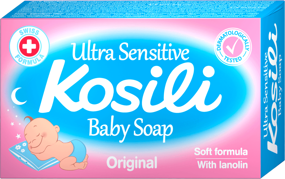 Ultra Sensitive Original sapun za bebe - plavi, 75 g