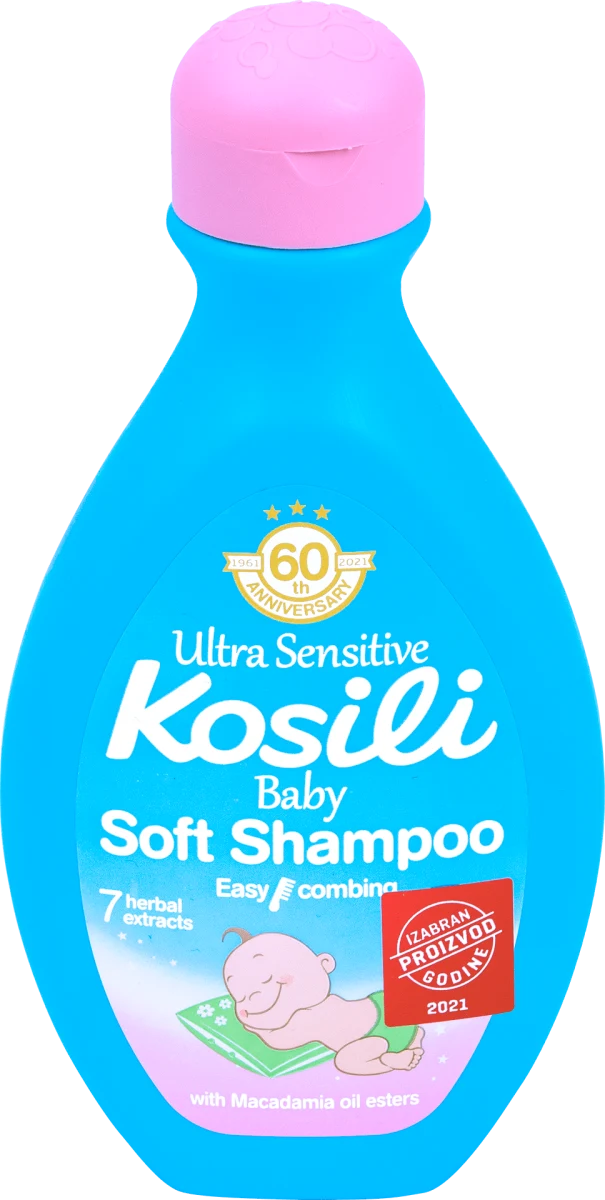 Ultra Sensitive - Soft šampon za bebe - plavi, 400 ml