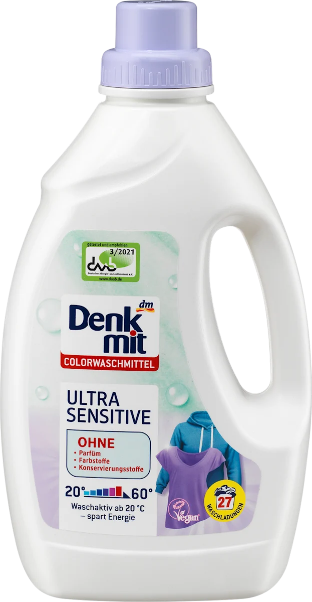 ULTRA SENSITIVE tečni detergent za veš u boji, 27 bp