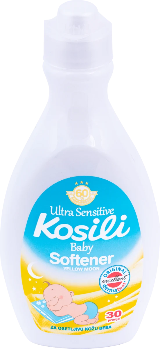 Ultra Sensitive YELLOW MOON baby omekšivač za veš, 1 l