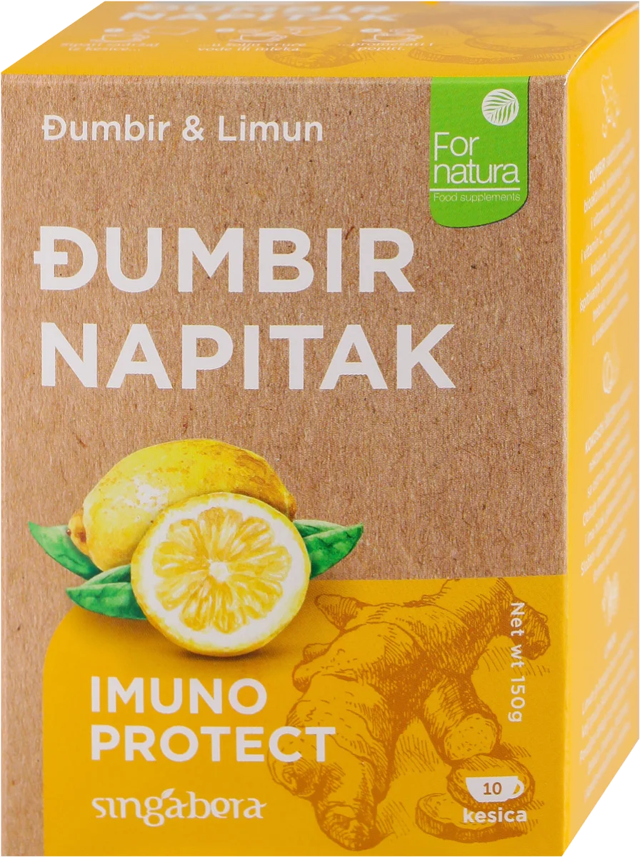 ĐUMBIR NAPITAK - Đumbir & Limun, 10 kom