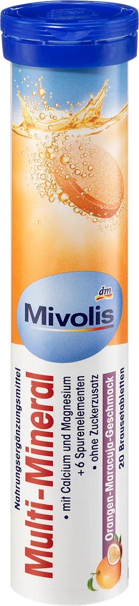 Šumeće tablete multimineral - ukus pomorandža i..., 82 g