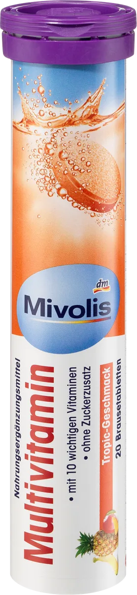 Šumeće tablete multivitamin - ukus tropsko voće,..., 82 g