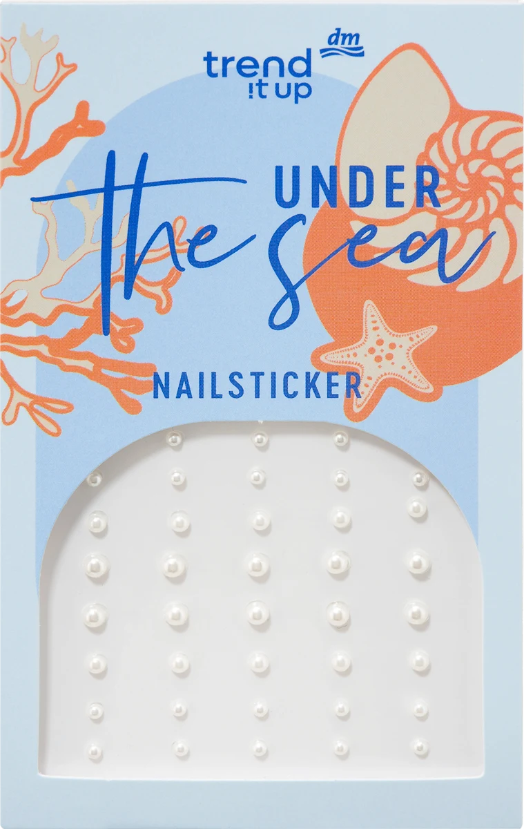 Under the Sea nalepnice za nokte, 40 kom