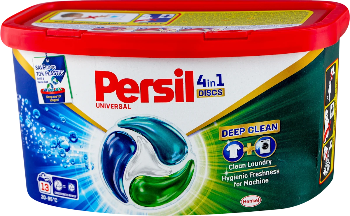 UNIVERSAL 4in1 DISCS kapsule za mašinsko pranje..., 13 kom