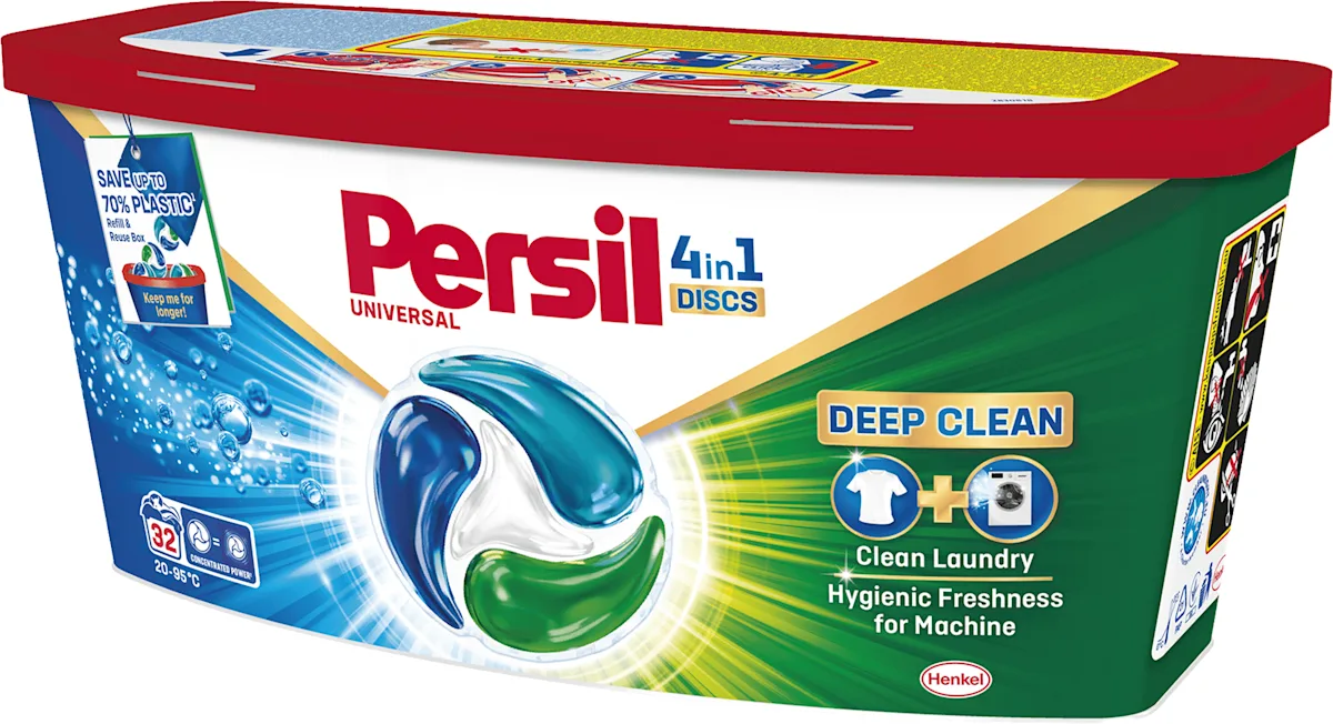 UNIVERSAL 4in1 DISCS kapsule za mašinsko pranje..., 32 kom
