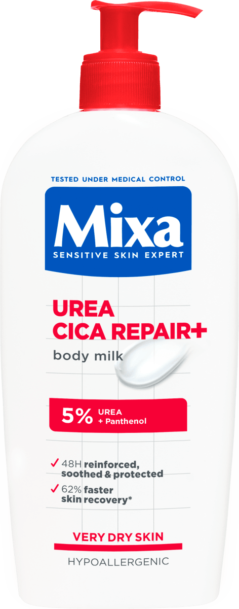 UREA CICA REPAIR+ mleko za telo, 400 ml