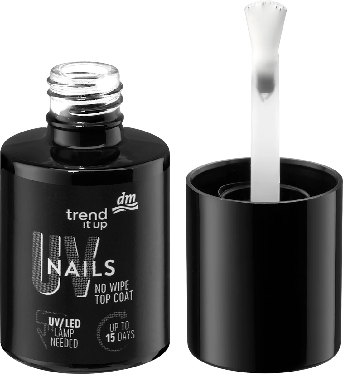 UV lak za nokte Top Coat NoWipe, 9 ml