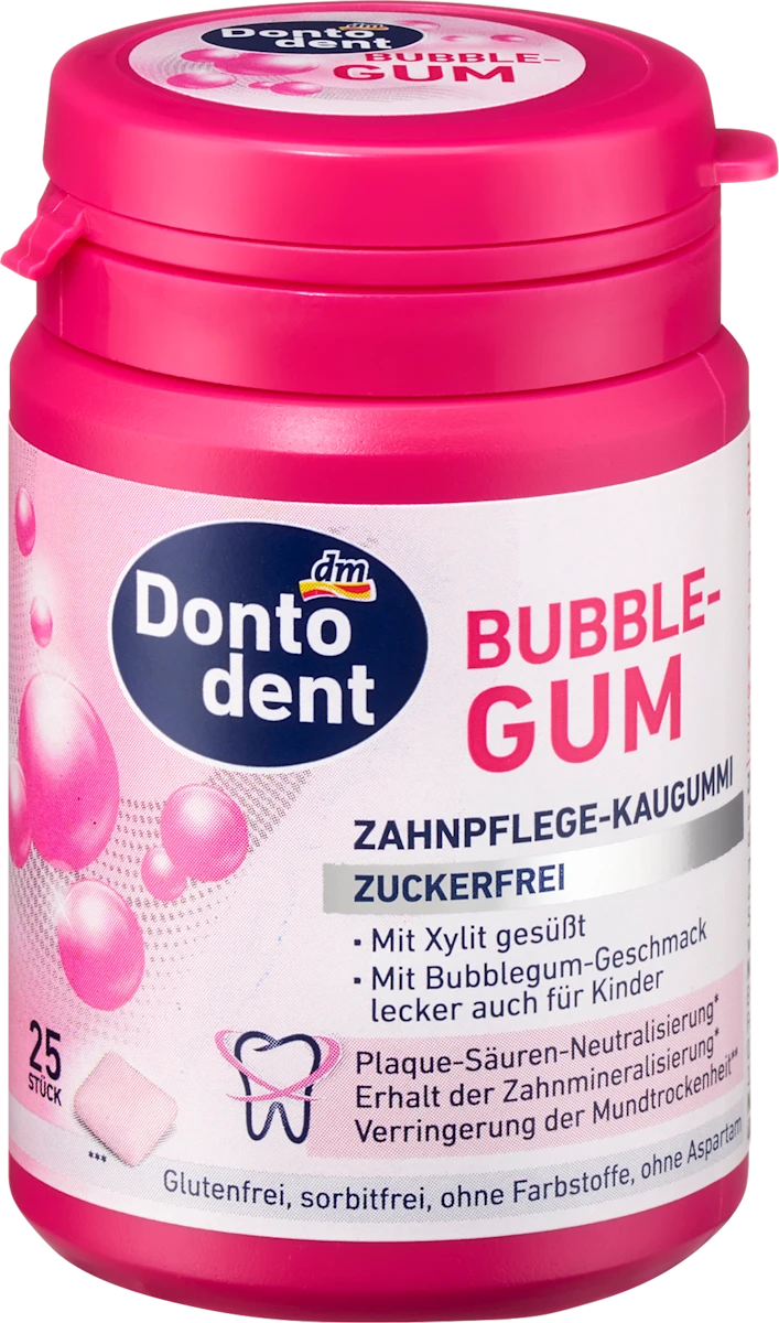 Žvakaća guma BUBBLE-GUM, 25 kom