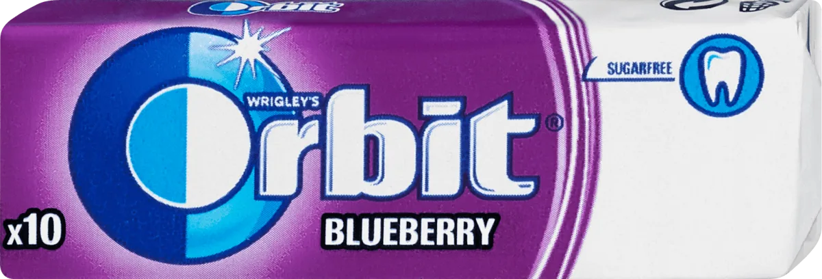 Žvakaće gume Blueberry, 10 kom