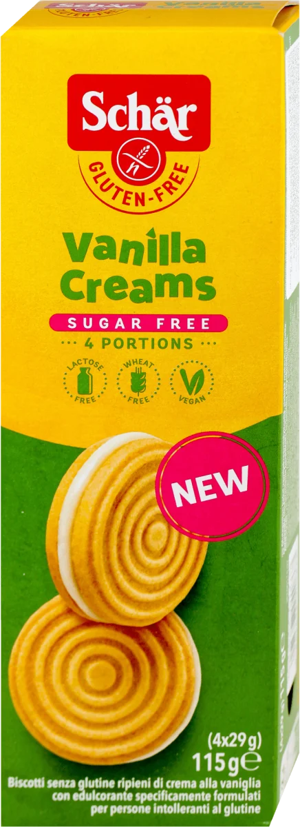 Vanilla Creams keks, 115 g