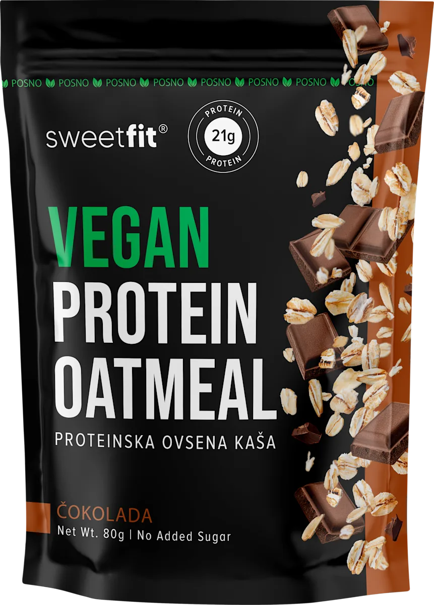 VEGAN PROTENSKA OVSENA KAŠA ČOKOLADA, 80 g