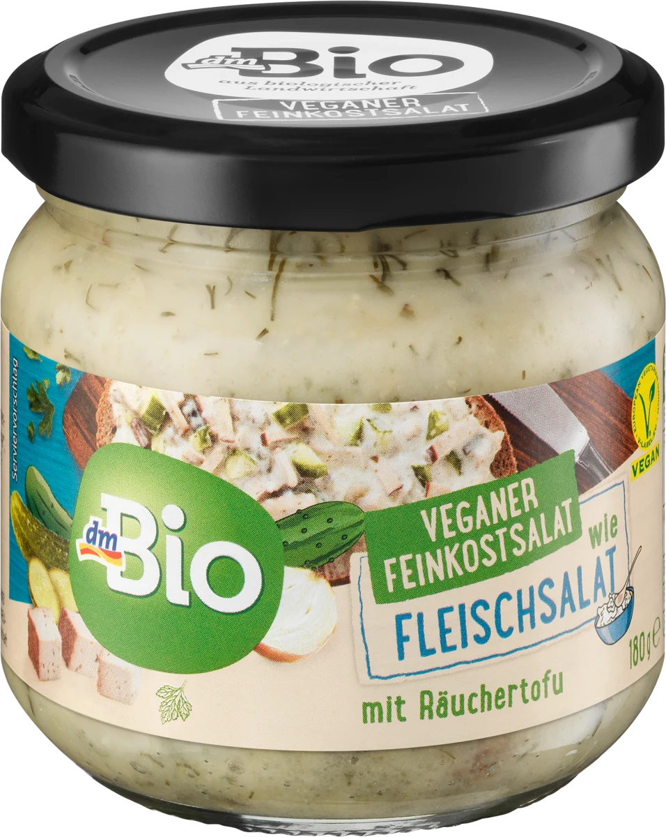 Veganska salata sa krastavcem i dimljenim tofuom, 180 g