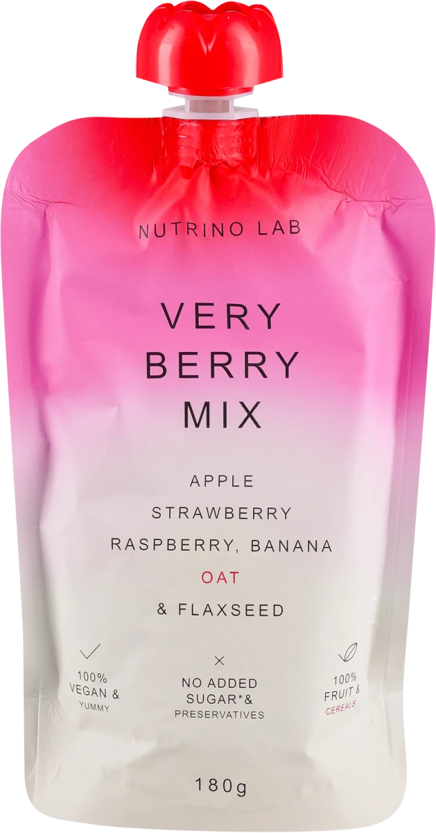 VERY BERRY MIX pire -  jabuka, jagoda, malina,..., 180 g