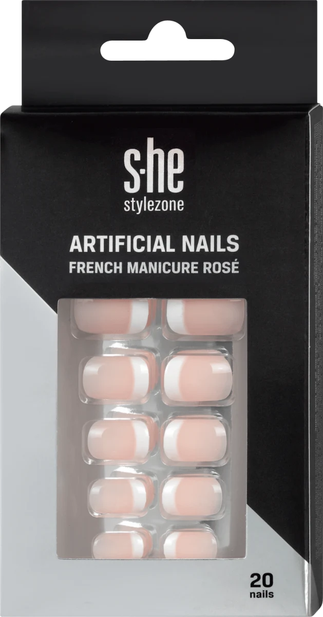 Veštački nokti – 206/003 French Manicure Rosé, 20 kom