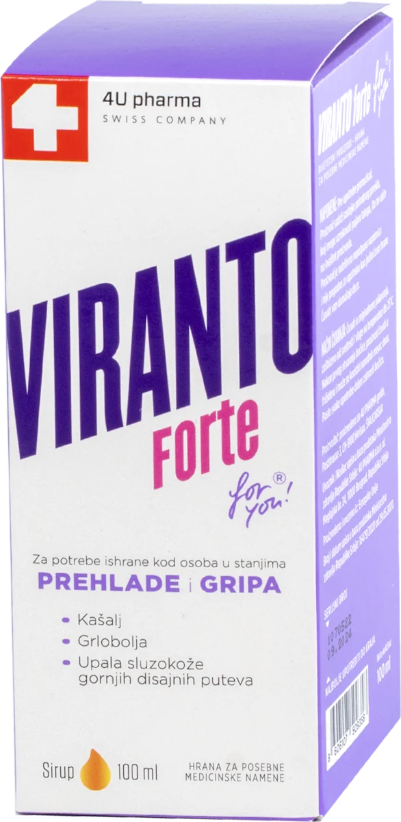 VIRANTO forte - sirup, 100 ml