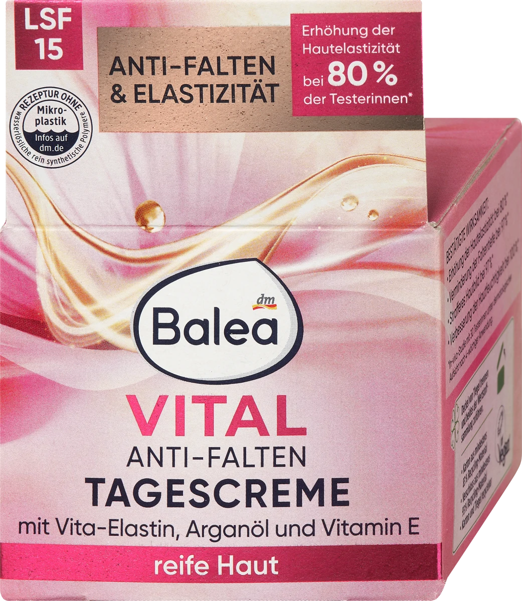 Vital dnevna krema protiv bora, SPF 15, 50 ml