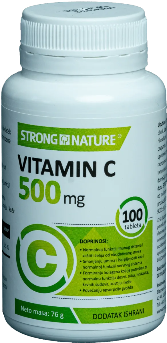 VITAMIN C 500mg tabete, 100 kom