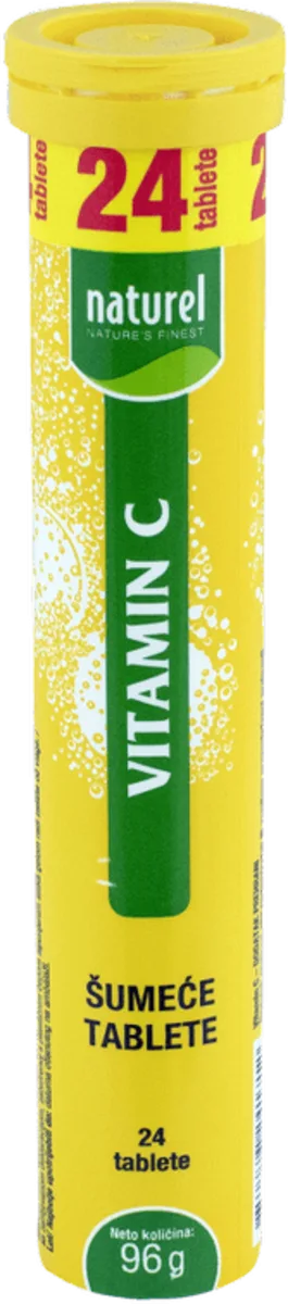 VITAMIN C - ŠUMEĆE TABLETE, 24 kom