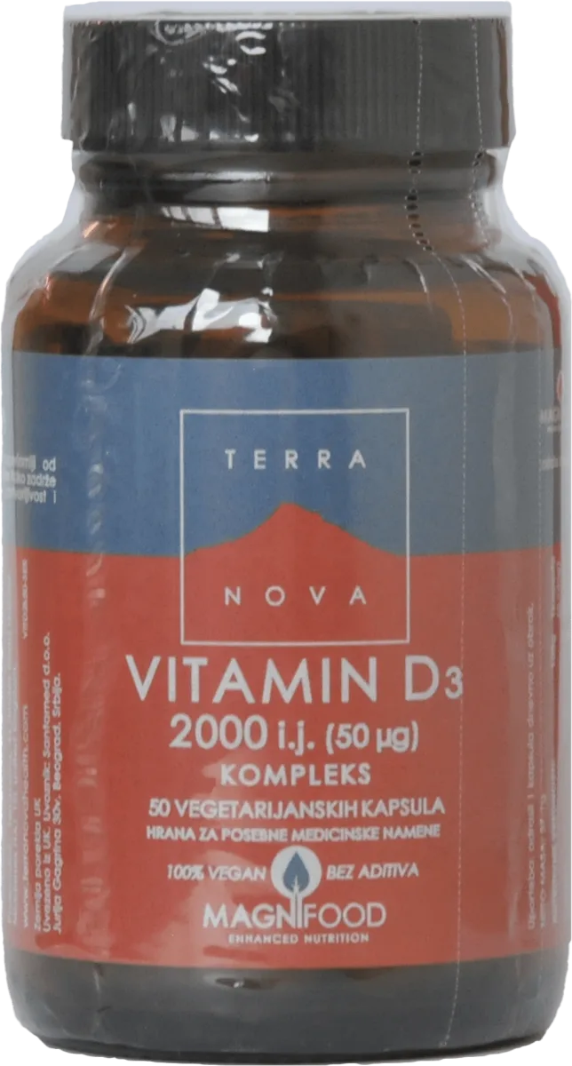 VITAMIN D3 2000 i.j. KOMPLEKS, 50 kom