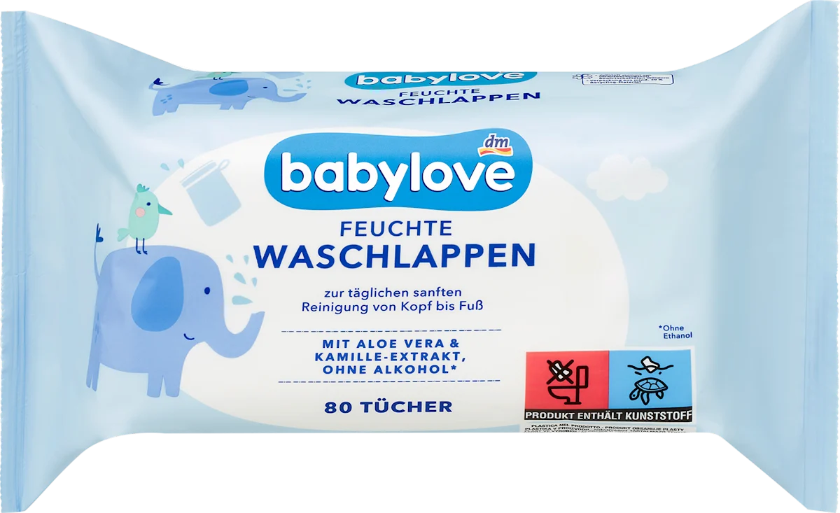 Vlažne krpice za bebe, 80 kom