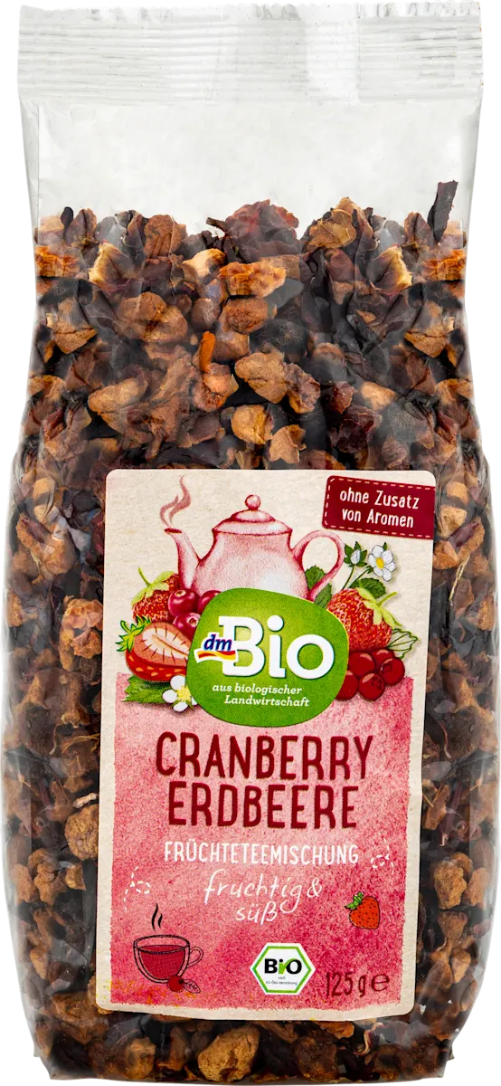 Voćni čaj, brusnica-jagoda, 125 g