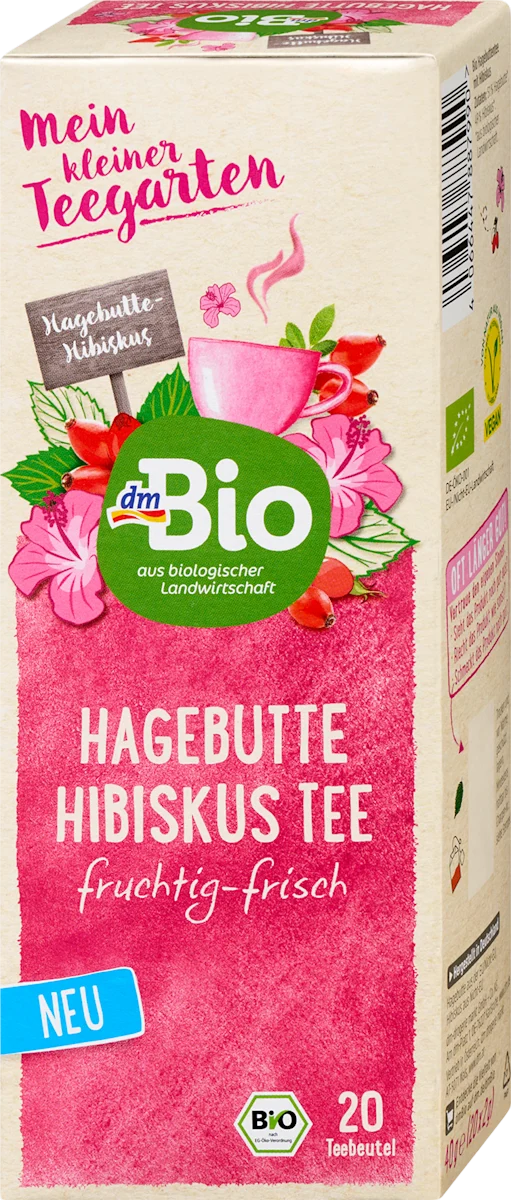 Voćni čaj hibiskus i šipak (20 kesica x 2g), 40 g