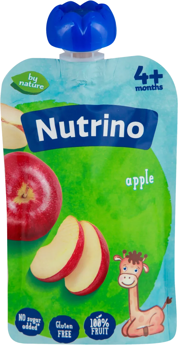 Voćni pire, sočna jabuka, od 4. meseca, 100 g