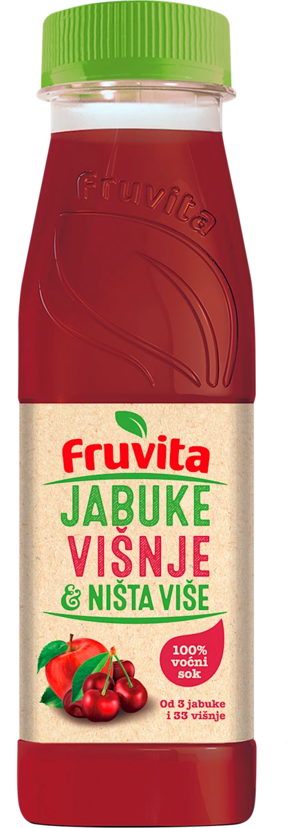 Voćni sok - JABUKE VIŠNJE & NIŠTA VIŠE, 330 ml