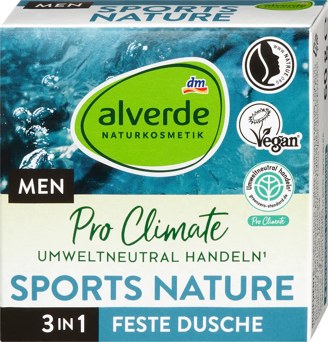 Čvrsti gel za tuširanje, Sports Nature, 60 g
