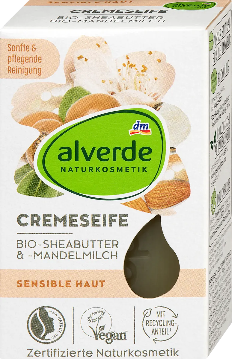 Čvrsti sapun sa ši puterom i bademovim mlekom, 100 g