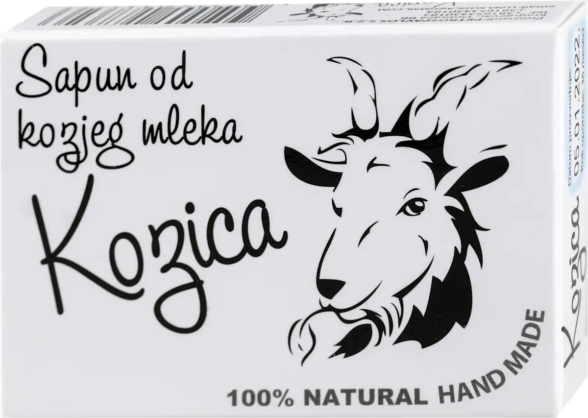 Čvrsti sapun za negu kože - kozje mleko, 75 g