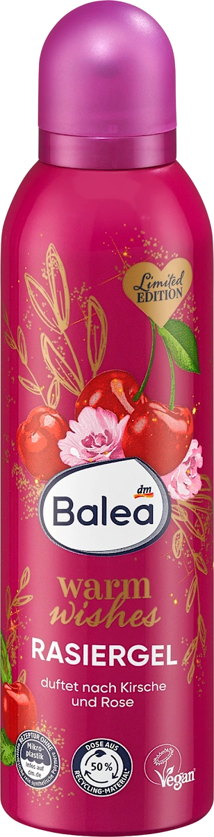 warm wishes gel za brijanje, 200 ml