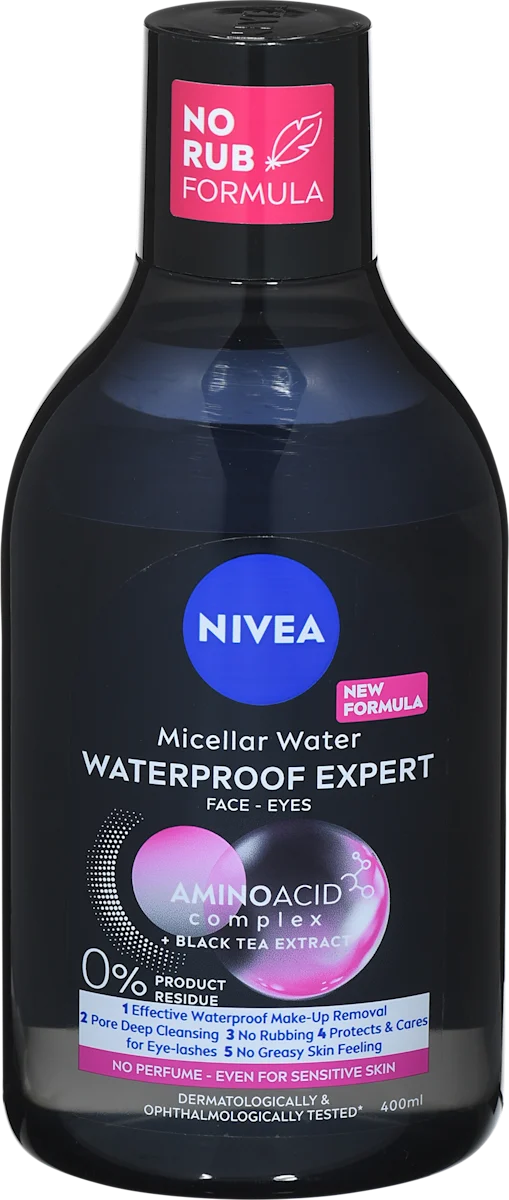 WATERPROOF EXPERT micelarna voda, 400 ml