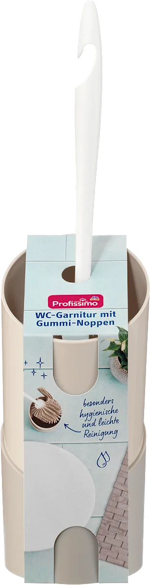 WC set sa gumenom četkom, više vrsta, 1 kom