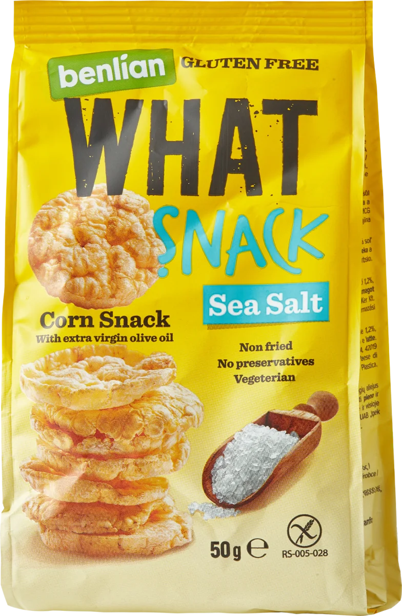 WHAT SNACK - morska so, 50 g